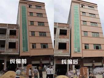 合肥蜀山区倾斜纠正